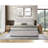 Cloudhaven Rounded Upholstered Bed Frame With Headboard