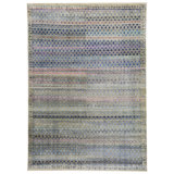 Silk Treasures Geometric Area Rug