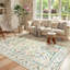  Washable Floral Area Rugs Boho Large Rugs Non-Slip for Bedroom Soft Rubber Backed Carpet-1087350013
