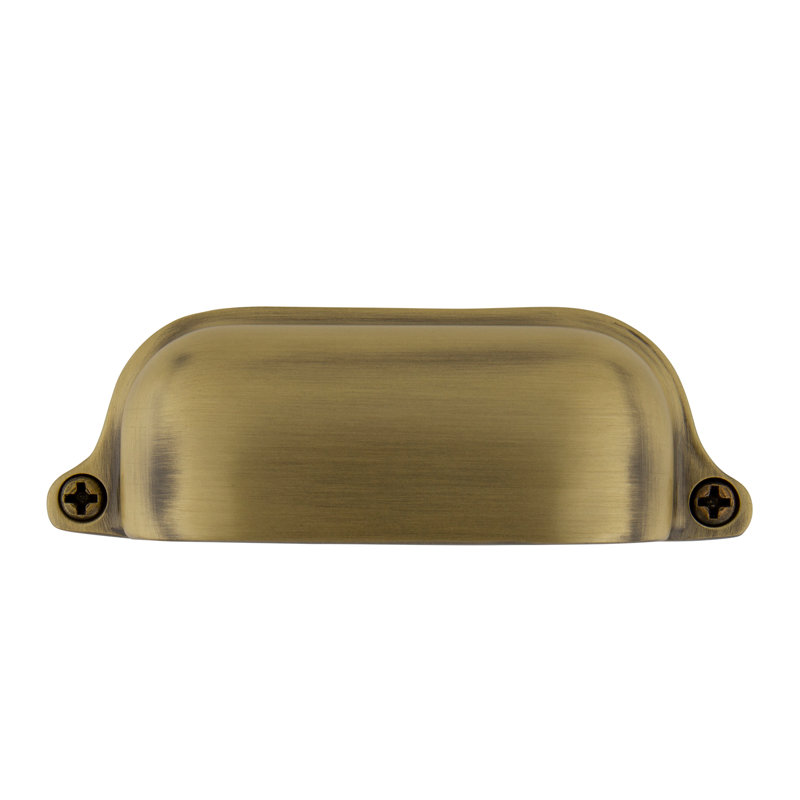 Nostalgic Warehouse Cup Pull Farmhouse Large, Antique Brass