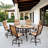 Alejando 6 - Person Patio Dining Set with Round Table