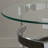 Telly Glass Top End Table