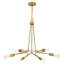Lustre spoutnik classique à 6 lumières-2014573837