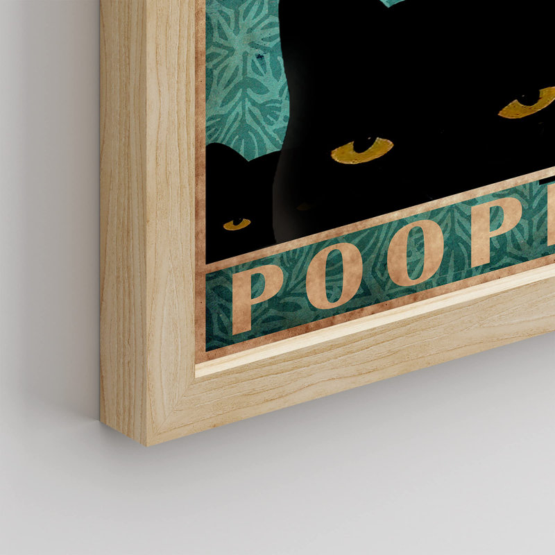 «Aare You Pooper» sur papier, H 16 po x l 12 po, Naturel