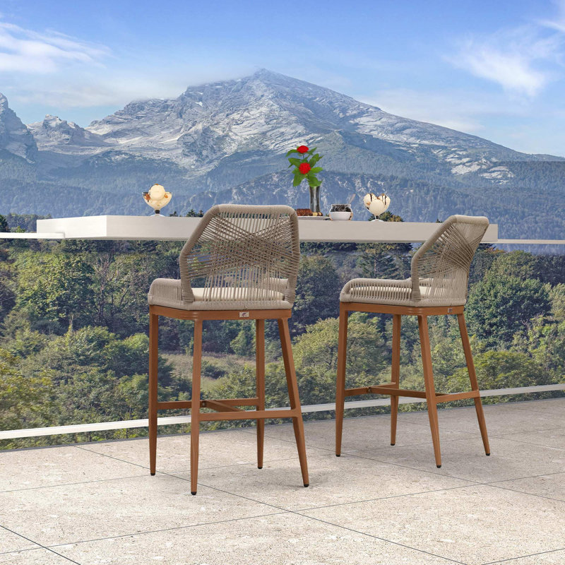 Purple Leaf High Bar Stools Outdoor Outdoor High Stools Outdoor