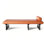 Pagas Microfiber Leather Upholstered Bench
