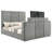 Upholstered Panel TV Bed