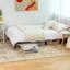 Bac de rangement sous le lit, paquet de 3 (transparent)