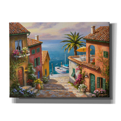 «The Villa's's Dock» par Sung Kim, art mural sur toile
