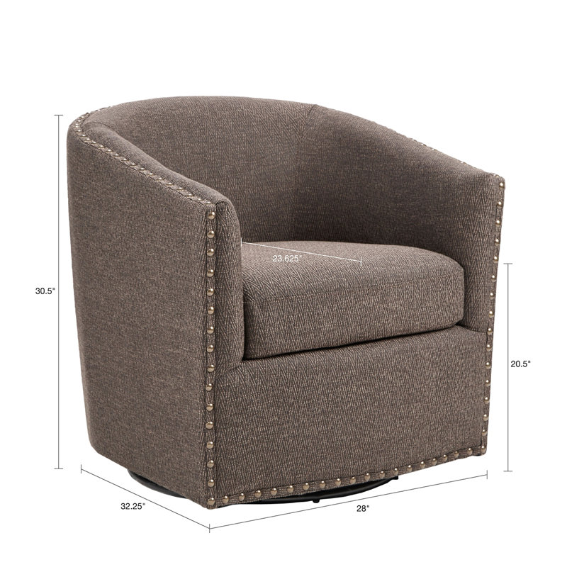 Chaise pivotante, Chocolat