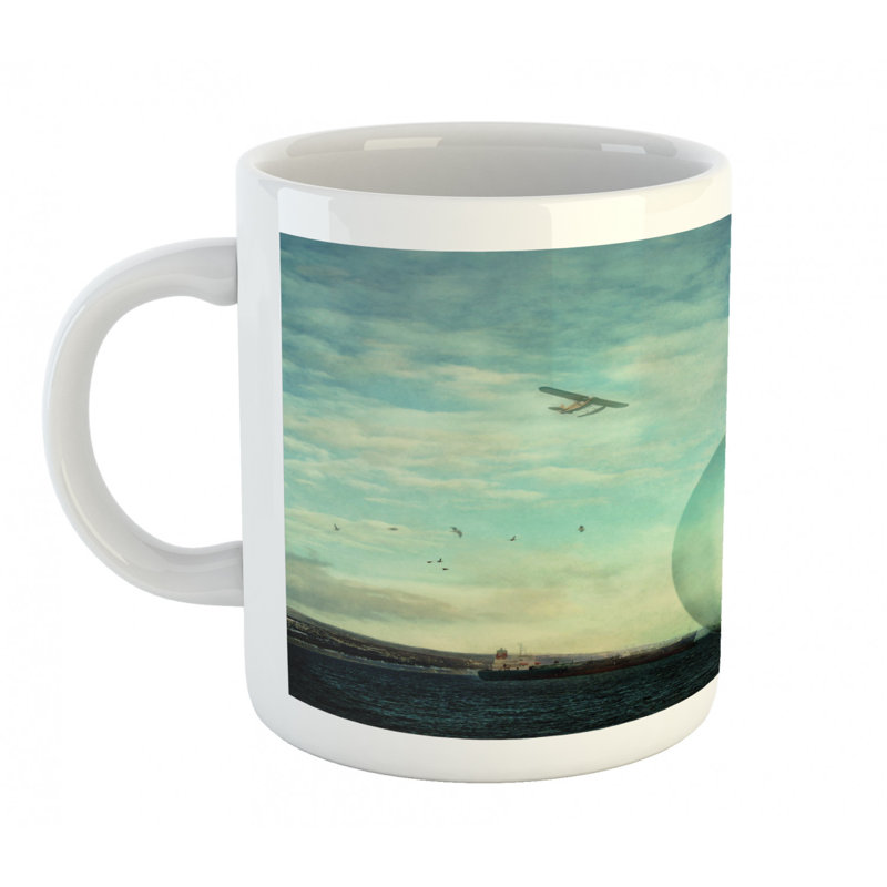 Grande tasse à café baleine