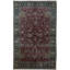 Sona Wool Oriental Area Rug in Red/Navy