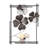 Handmade Decorative Metal Wall Accessory, 19.7 x 27.6 x 1.6 inches | 100% Metal, Unique Hand-Painted Design | Perfect for Home Decor, Living Room, or Office | Easy Wall Mounting with Back Piece | Distinctive Color Variations for a Personalized Touch