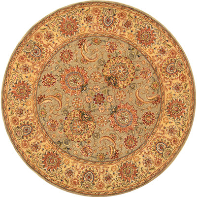 Persian Court Silk & Wool Pile Rug