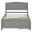 Lit plateforme simple avec deux tiroirs-500148884