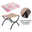 Armchair Accent Chair Lazy Chair with Footstool-2058619486