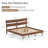 Solid Wood Bed Frame With Headboard-234993104-234993117