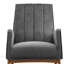 Chaise berçante simple en bois massif-101803926