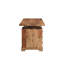 Bureau d'écriture 68 "à 4 tiroirs en bois massif brun Live Edge