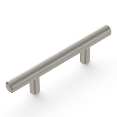 Bar Pulls Collection Pull - 2-1/2" Center to Center Cabinet Pull Stainless Steel - Contemporary, Minimalist Hardware for Drawers & Cabinets