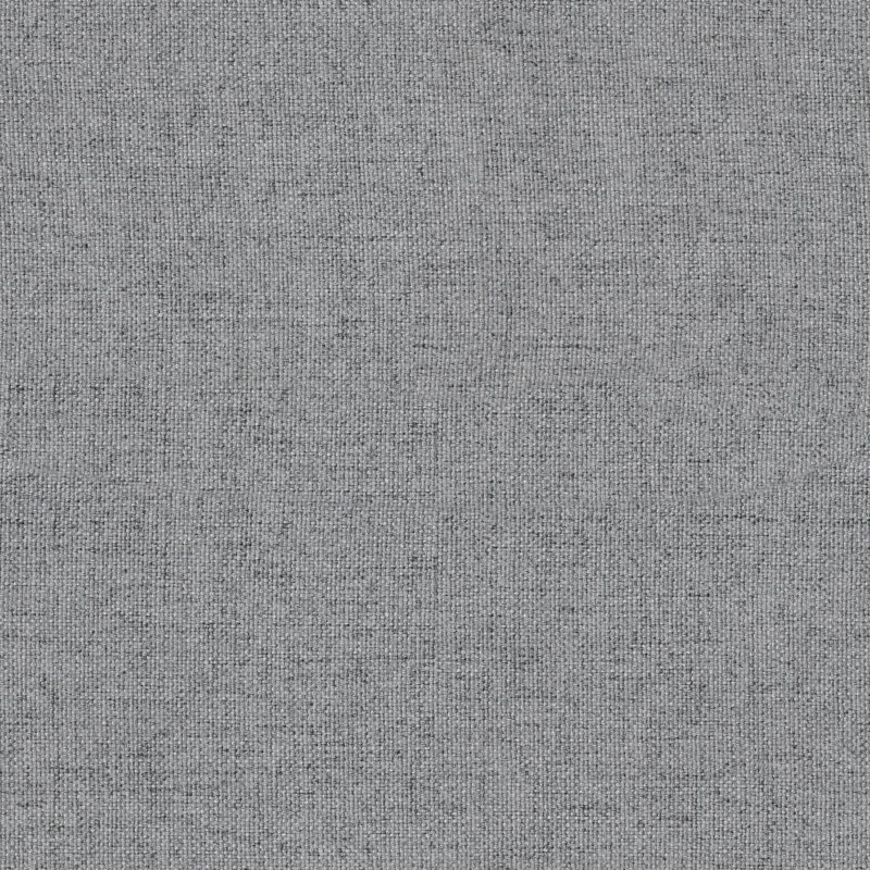 Mobilier de salon moderne avec coussins attachés en tissu texturé de couleur sable transitionnelle moderne, Gris foncé