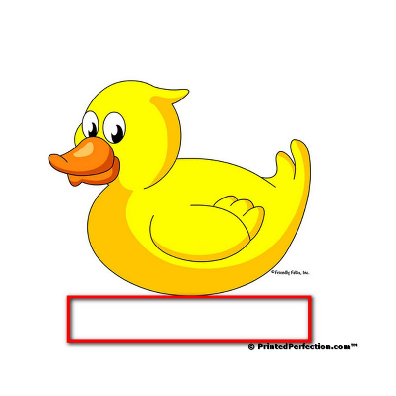 Personalized Duck Key Chain