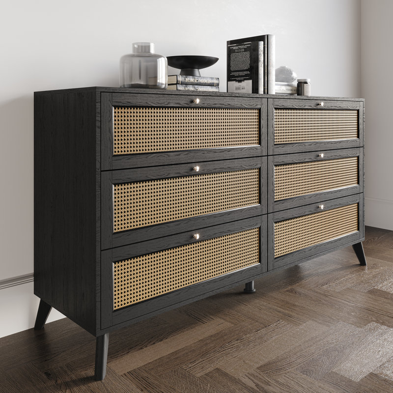 Porston 52.56'' W Dresser, Black
