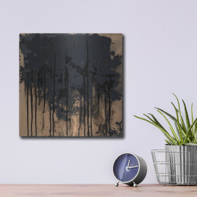 «Paint It Black» par Andreas Magnusson, art mural en métal