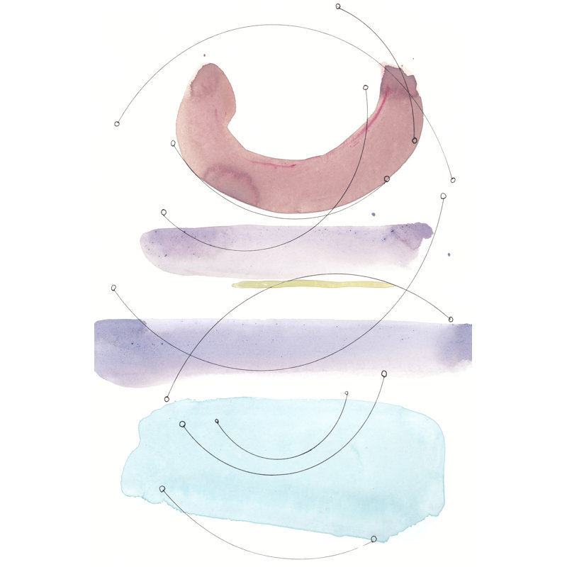 Desert Series III by Rob Delamater - Painting Print, 91cm H x 61cm W, Wrapped Canvas