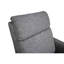 Fauteuil inclinable Molson - noir de carbone