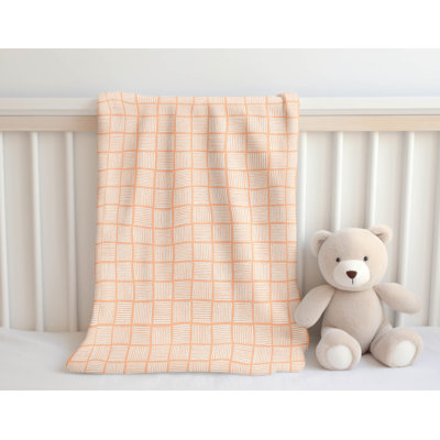 Tally Blocks Velveteen Fleece Blanket
