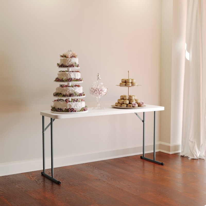 Parker Rectangular Plastic Folding Training and Event Table