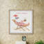 Santa on the Beach 1 Piece Single Picture Frame Painting-52137725