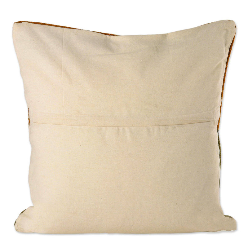 Geometric Jute / Sisal Pillow Cover