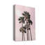 Reproduction d’art graphique sur toile tendue de couleur rose tropiques-1067871390