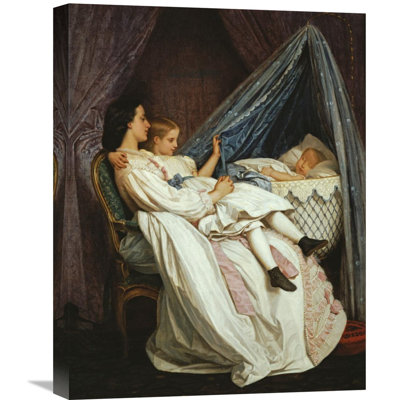 " The New Arrival " by Auguste Toulmouche