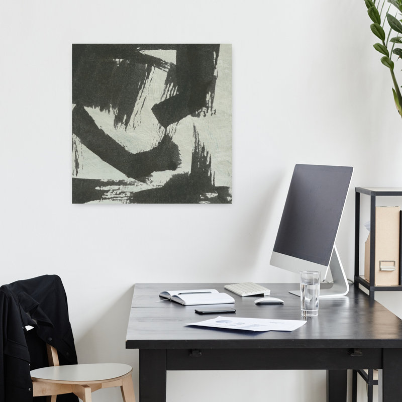 Art contemporain contemporain abstrait, H 18 po x l 18 po