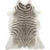Acadia Animal Print Area Rug in Gray