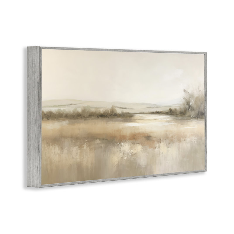 Art giclée de campagne beige réfléchissant par Irena Orlov, Estampe numérique Farmhouse, H 12 po x l 18 po