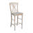 Demica Solid Wood Counter Stool