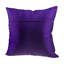 Decorative Elephant Parade Stripes Purple Silk Throw Pillow Cushion Cover Set