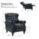 Amaira 34.5'' Wide Genuine Leather Manual Wing Chair Recliner