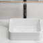 Vessel Sink Rectangle  16"x12" Bathroom Ceramic  Sink,rectangular Modern Above Counter Bathroom Sinks Vanity Sink Art Basin