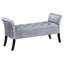 Banc de rangement en velours Jedu-1741315609