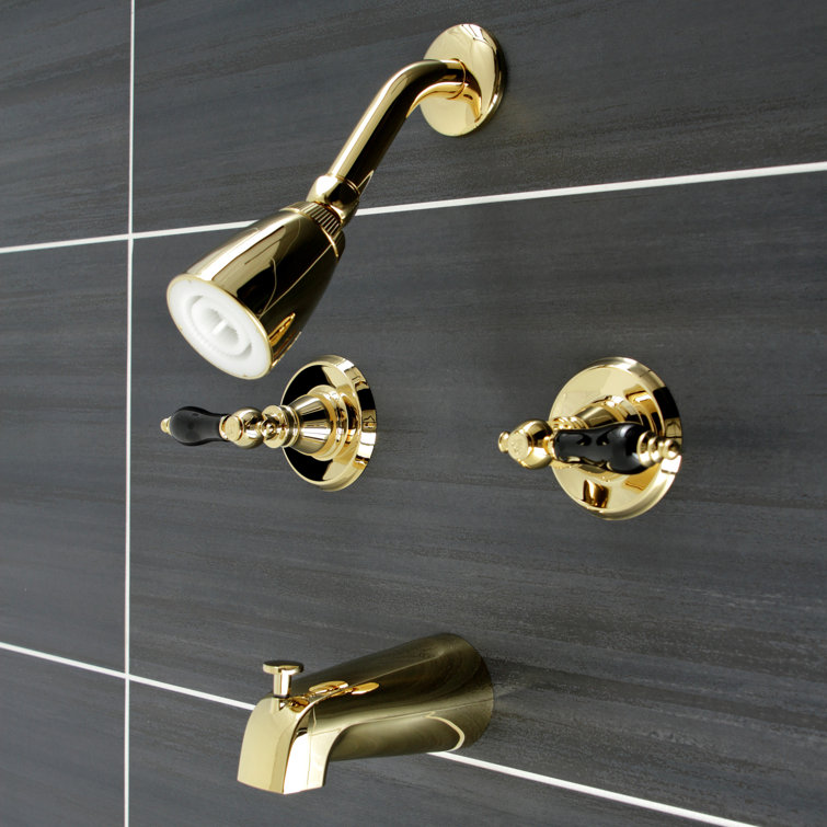 Kingston Brass Duchess Double-Handle Tub and Shower Faucet
