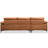 Brevick Faux Leather L-Shaped Sectional Reversible-1870798471