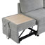 Canapé-lit modulaire convertible avec couchettes coulissantes doubles, table rabattable, ports USB et rangement pour les salons modernes-876345834