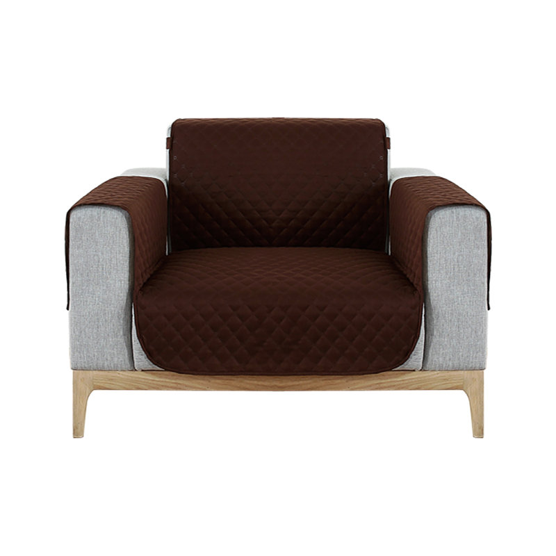 Housse pour canapé 4 places, Brun, H 76 po x l 22 po x P 1 po