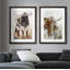 « pacifique-sensation facile » par antonyme bunjamin (abe)-ensemble de 2 reproductions d’art sur cadre photo-549558193-549558192-549562965