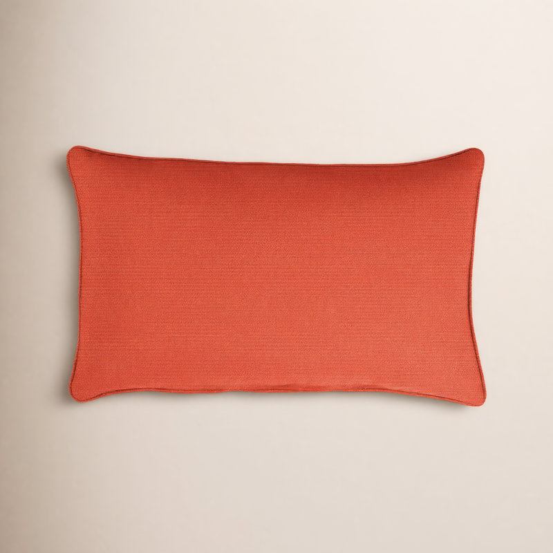 Housse et insert de coussin rectangulaire intérieur / extérieur Annata Sunbrella®, Orange